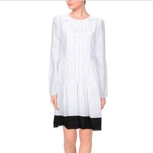 No.21 Gilmar white eyelet dress, IT size 36